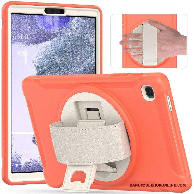 Cover Samsung Galaxy Tab A7 Lite Tripla Protezione Con Cinturino E Supporto