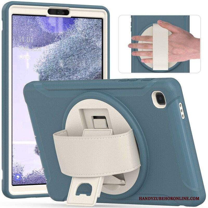 Cover Samsung Galaxy Tab A7 Lite Tripla Protezione Con Cinturino E Supporto