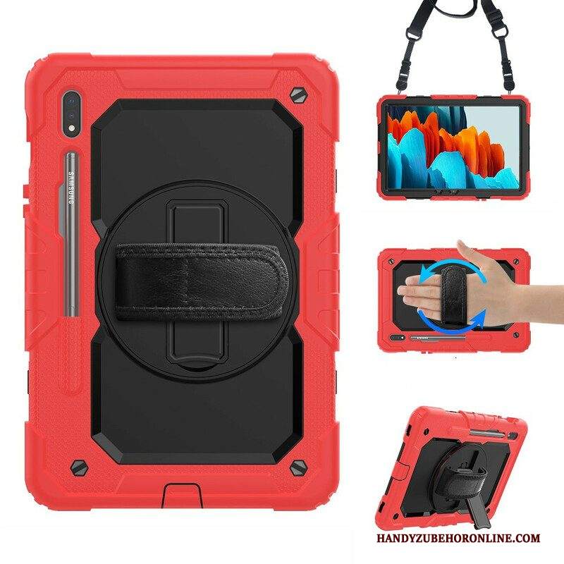 Cover Samsung Galaxy Tab S8 / Tab S7 Multifunzionale Bicolore