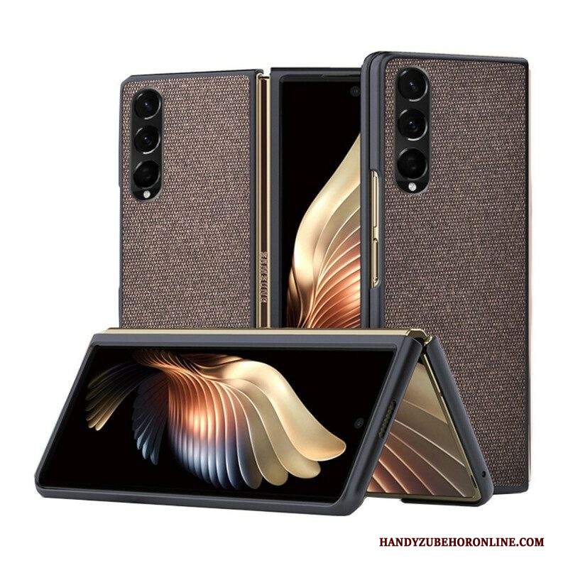 Cover Samsung Galaxy Z Fold 3 5G Effetto Pelle Martellata