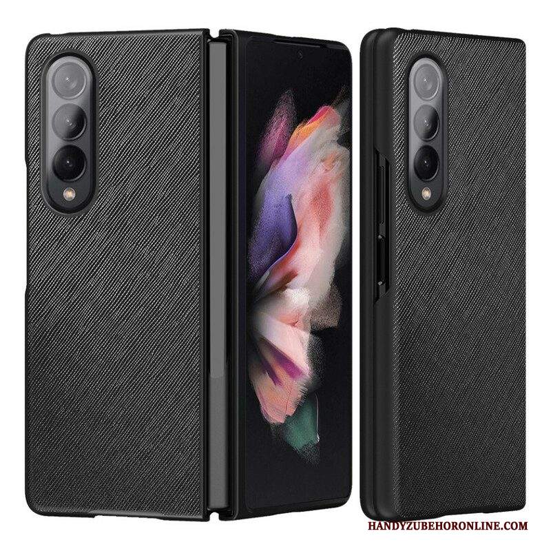 Cover Samsung Galaxy Z Fold 3 5G Pelle Martellata