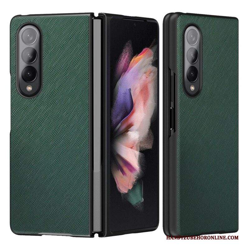 Cover Samsung Galaxy Z Fold 3 5G Pelle Martellata