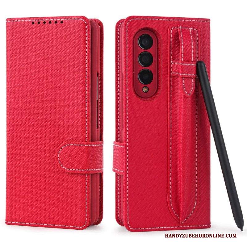 Cover Samsung Galaxy Z Fold 3 5G Portapenne Staccabile