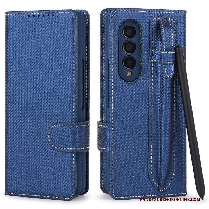 Cover Samsung Galaxy Z Fold 3 5G Portapenne Staccabile