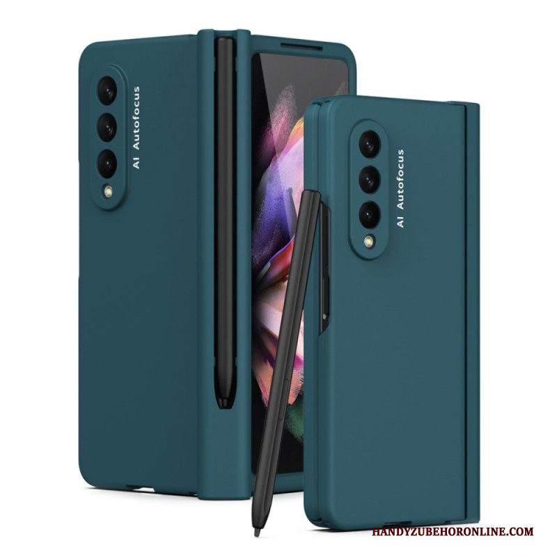 Cover Samsung Galaxy Z Fold 3 5G Proteggi Schermo E Supporto Per Stilo