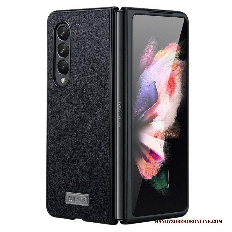 Cover Samsung Galaxy Z Fold 3 5G Similpelle Sulada