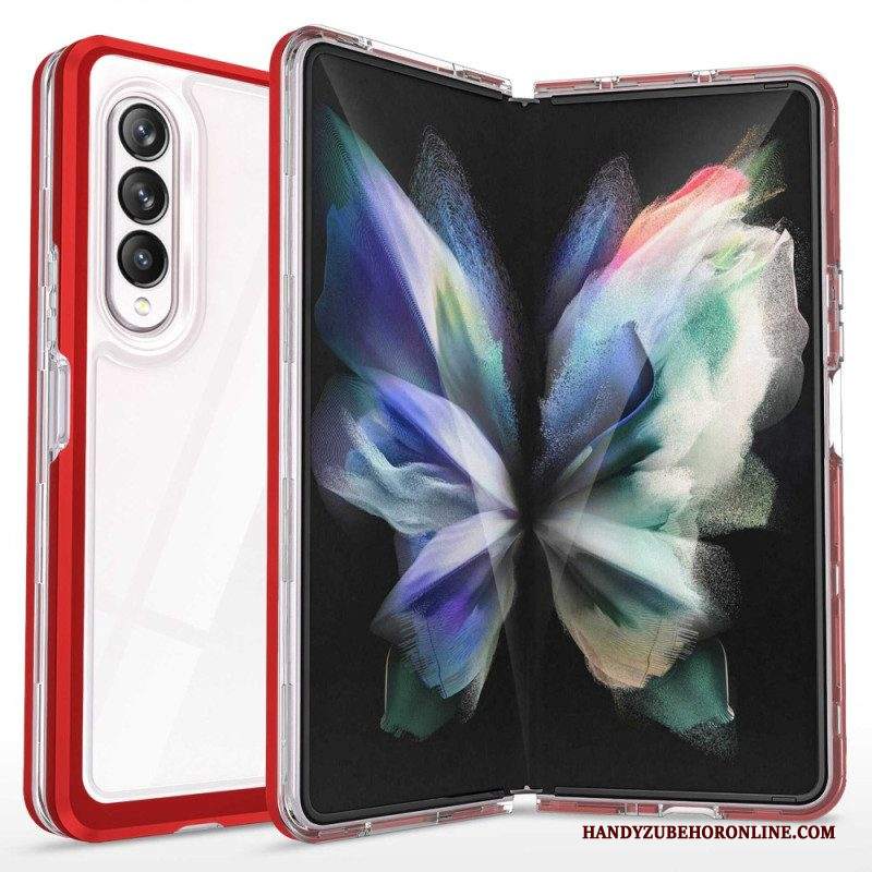 Cover Samsung Galaxy Z Fold 4 Abbigliamento Sportivo Trasparente