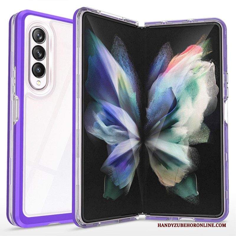 Cover Samsung Galaxy Z Fold 4 Abbigliamento Sportivo Trasparente