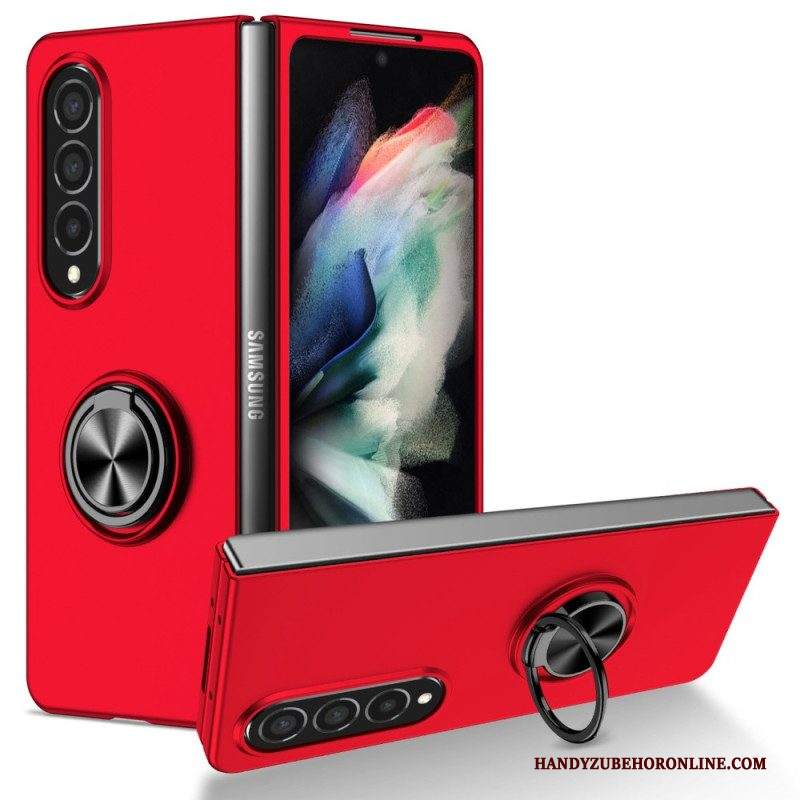 Cover Samsung Galaxy Z Fold 4 Anello Di Colore Di Base