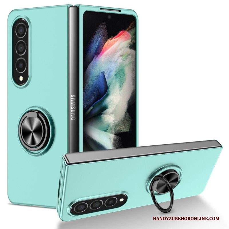 Cover Samsung Galaxy Z Fold 4 Anello Di Colore Di Base