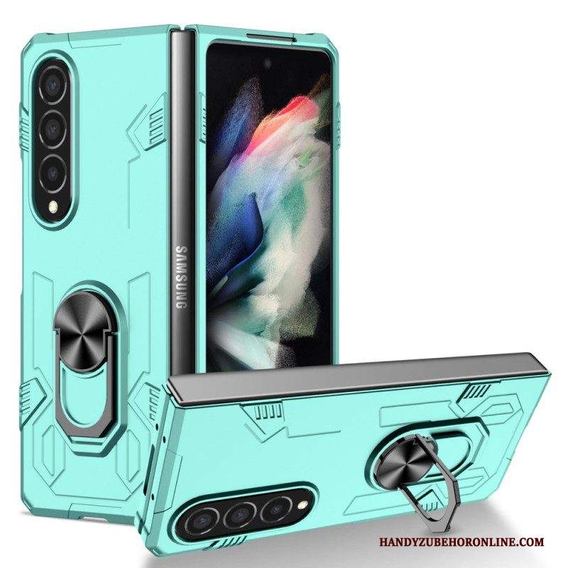 Cover Samsung Galaxy Z Fold 4 Anello Di Metallo