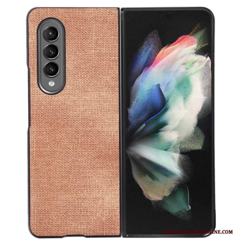 Cover Samsung Galaxy Z Fold 4 Ecopelle Intrecciata