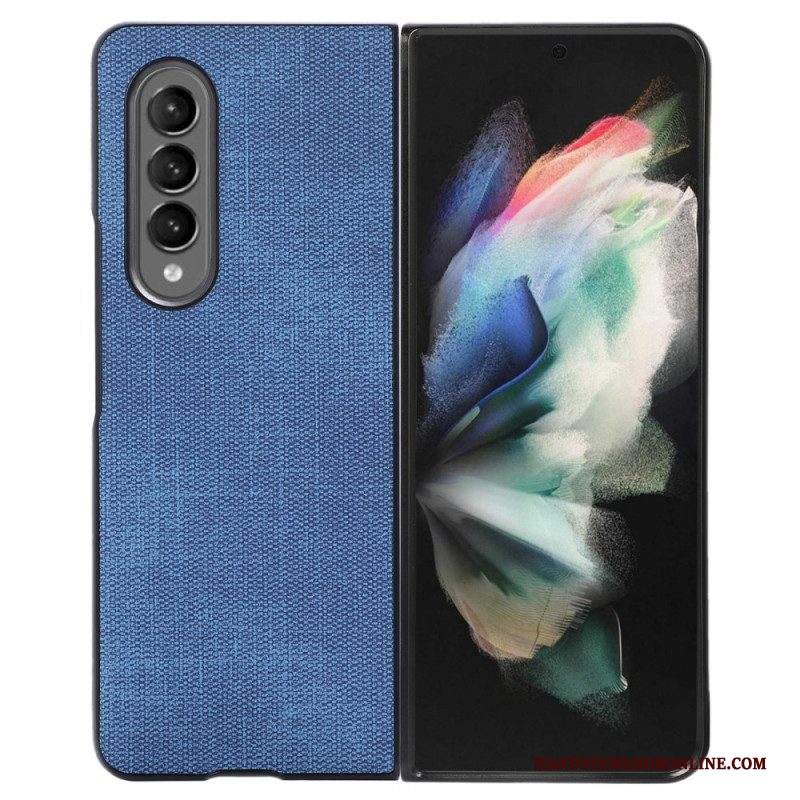 Cover Samsung Galaxy Z Fold 4 Ecopelle Intrecciata