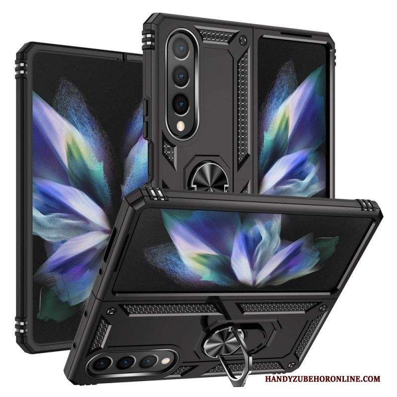 Cover Samsung Galaxy Z Fold 4 Grado Militare Con Anello