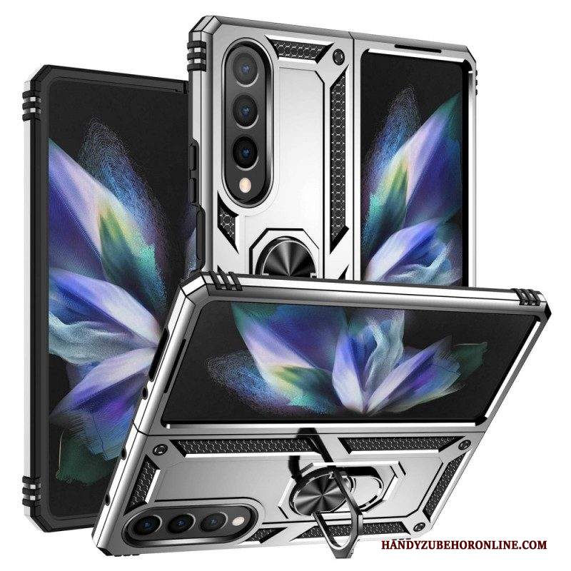 Cover Samsung Galaxy Z Fold 4 Grado Militare Con Anello