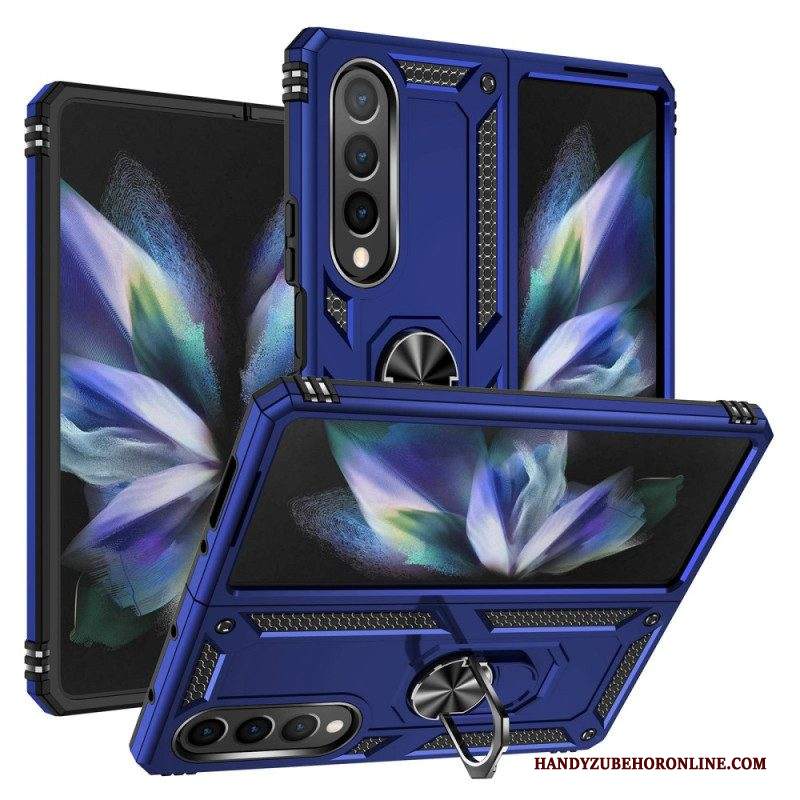 Cover Samsung Galaxy Z Fold 4 Grado Militare Con Anello