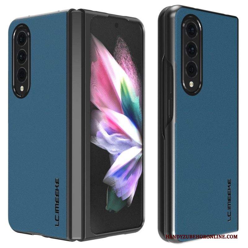 Cover Samsung Galaxy Z Fold 4 Lc. Imeeke Morbida Ecopelle