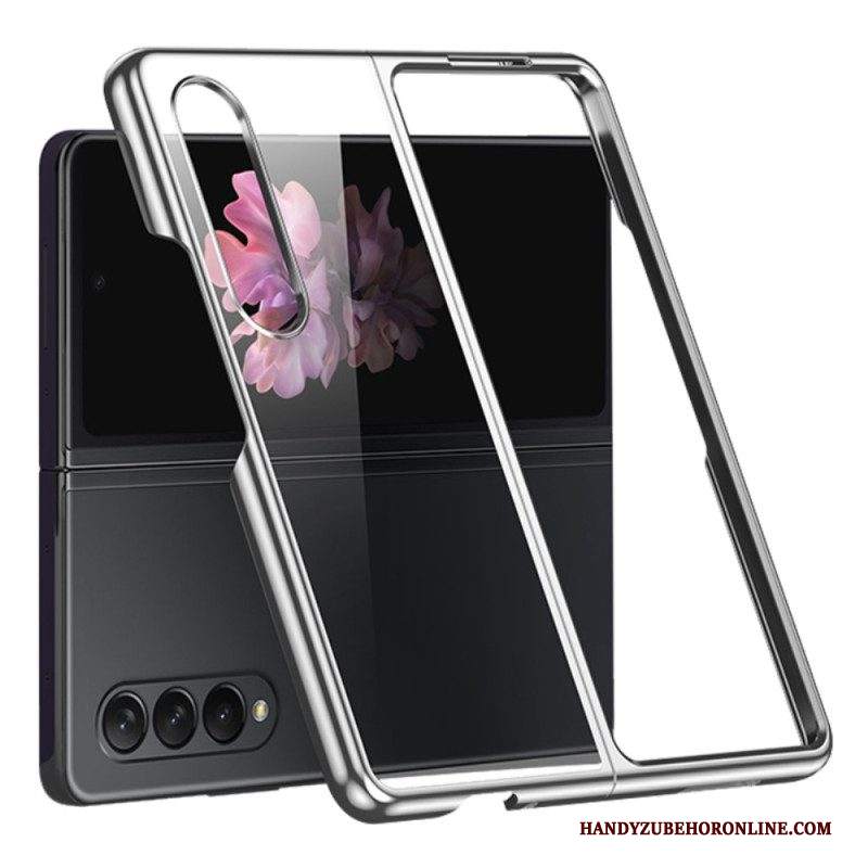 Cover Samsung Galaxy Z Fold 4 Metallico Trasparente