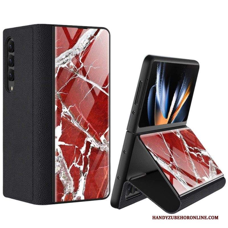 Cover Samsung Galaxy Z Fold 4 Onde Di Marmo Gkk