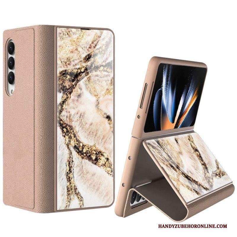 Cover Samsung Galaxy Z Fold 4 Onde Di Marmo Gkk