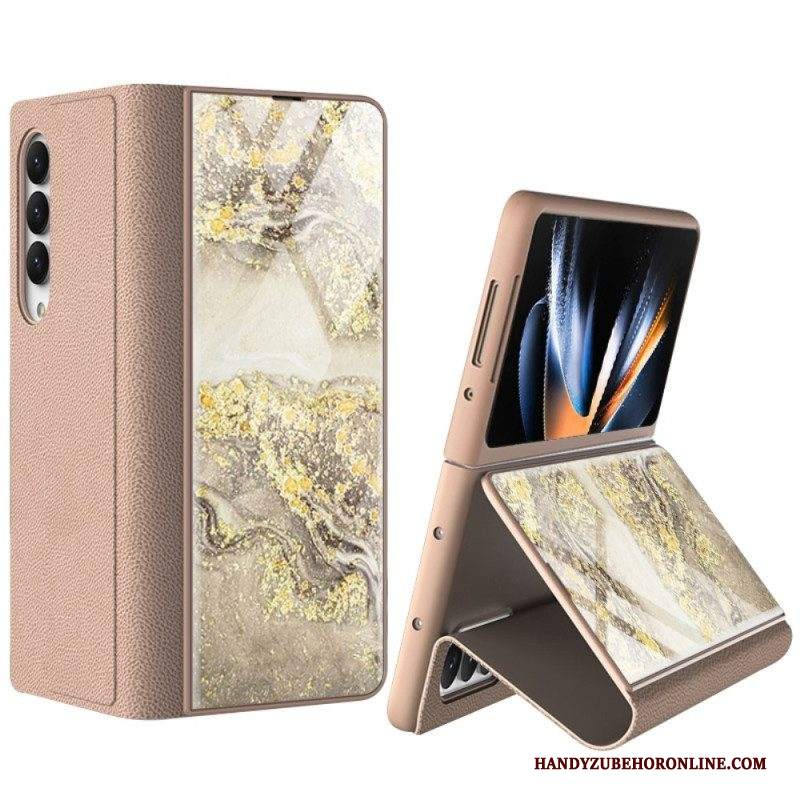 Cover Samsung Galaxy Z Fold 4 Onde Di Marmo Gkk