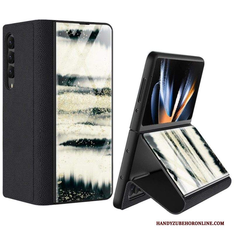 Cover Samsung Galaxy Z Fold 4 Onde Di Marmo Gkk