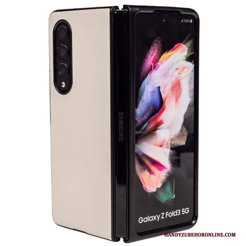 Cover Samsung Galaxy Z Fold 4 Pelliccia Goffrata