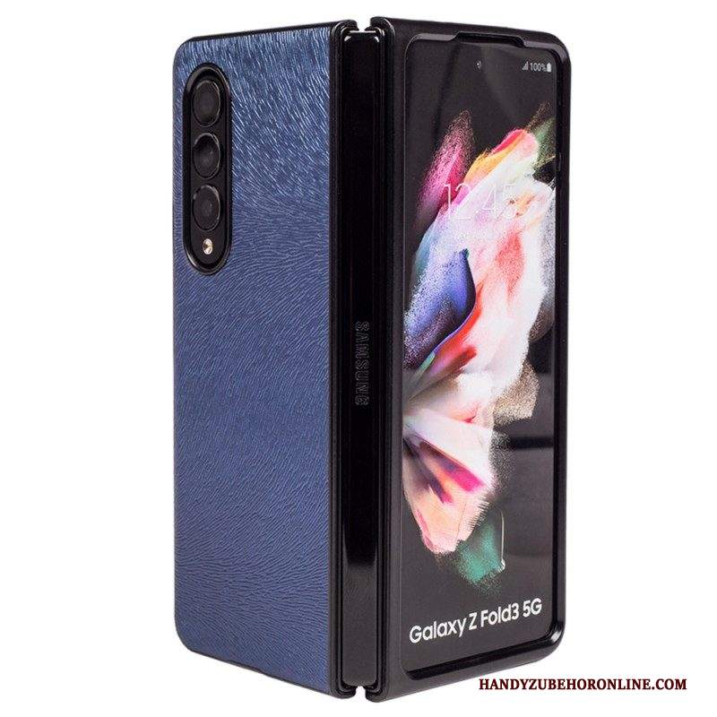 Cover Samsung Galaxy Z Fold 4 Pelliccia Goffrata