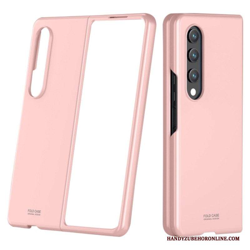 Cover Samsung Galaxy Z Fold 4 Tocco Di Pelle Ultra Sottile