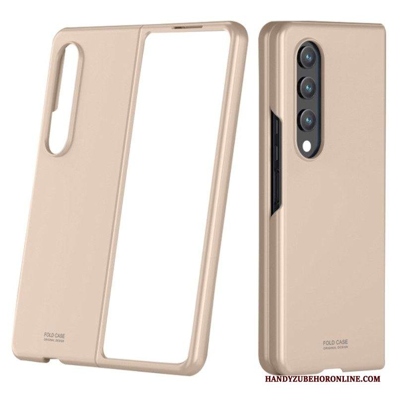 Cover Samsung Galaxy Z Fold 4 Tocco Di Pelle Ultra Sottile