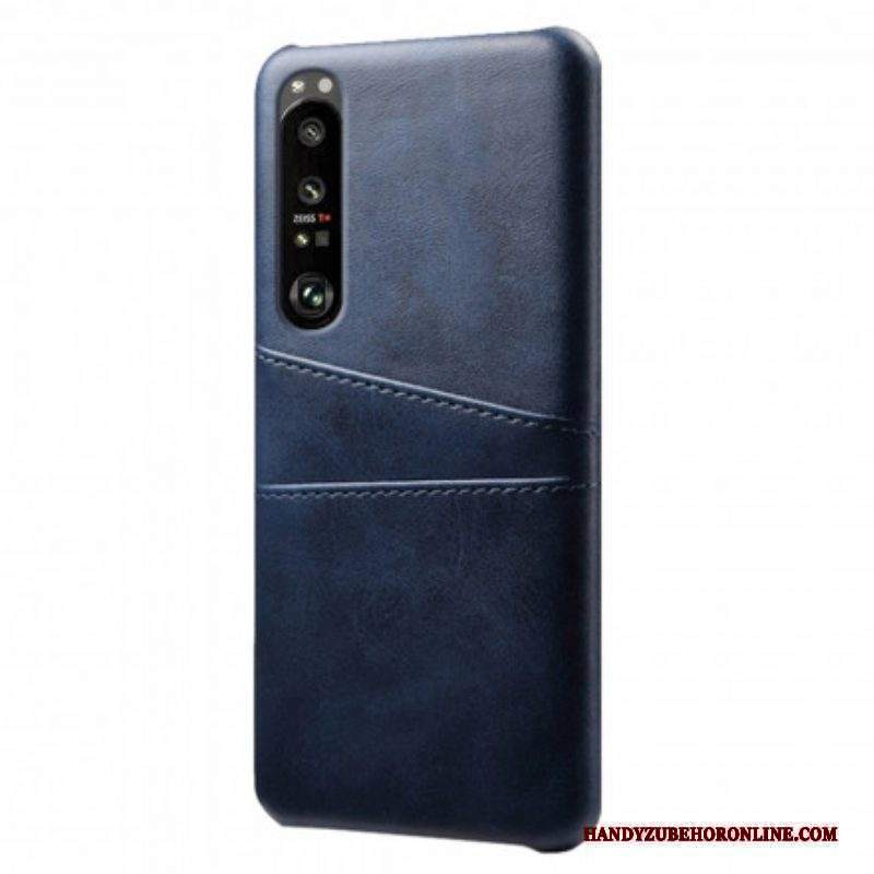 Cover Sony Xperia 1 III Titolare Della Carta Ksq