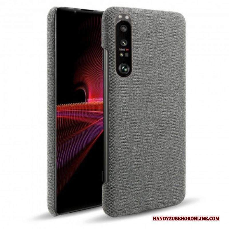 Cover Sony Xperia 1 III Trama Tessuto Ksq