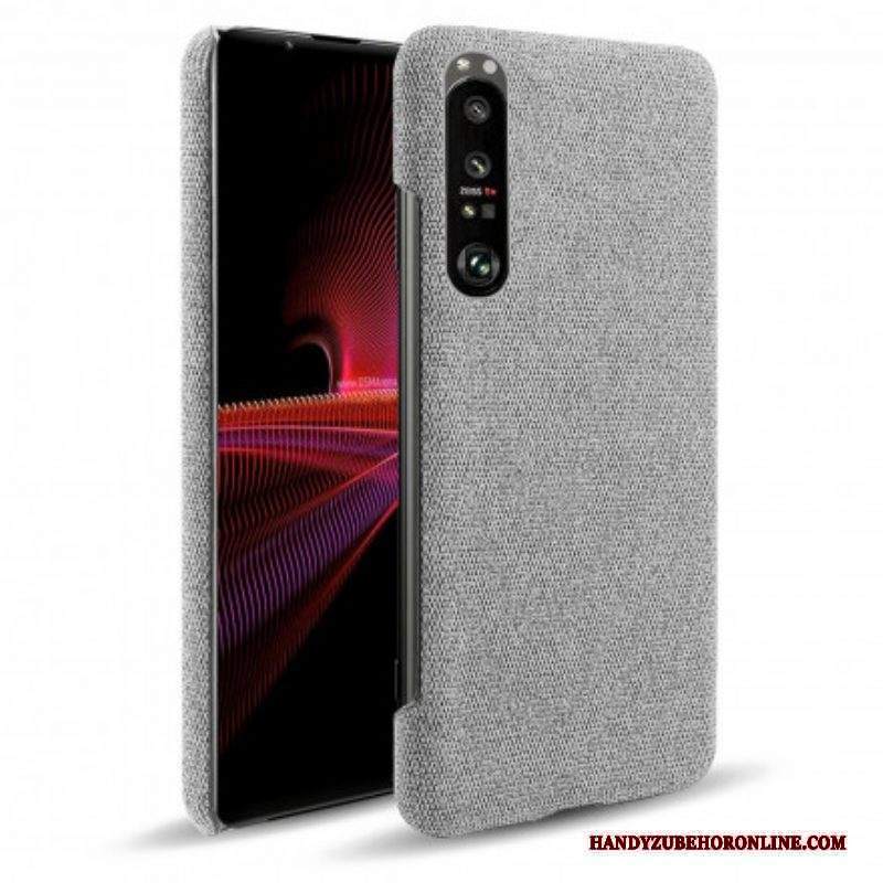 Cover Sony Xperia 1 III Trama Tessuto Ksq