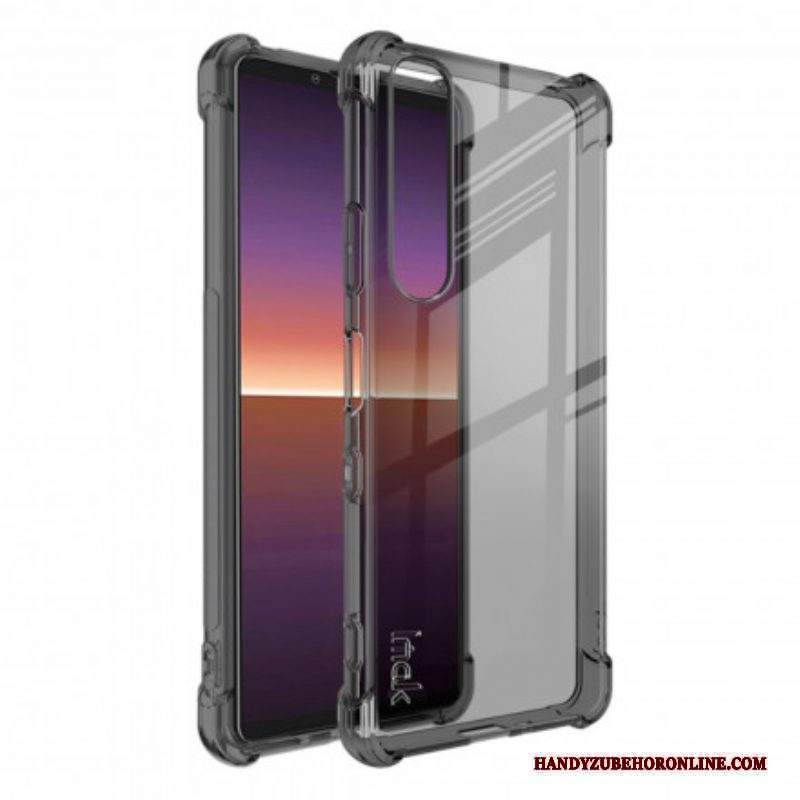 Cover Sony Xperia 1 III Trasparente Con Imak Screen Film