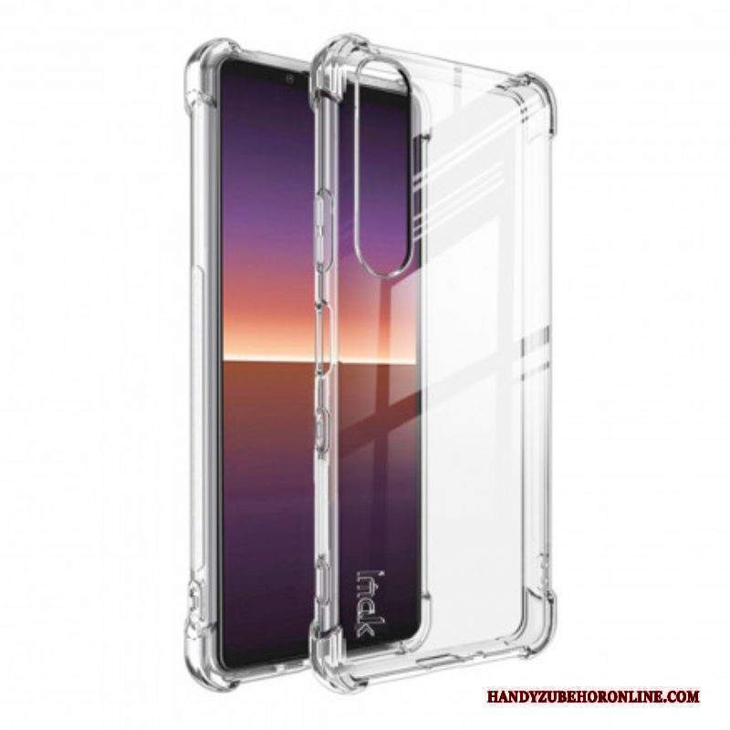 Cover Sony Xperia 1 III Trasparente Con Imak Screen Film