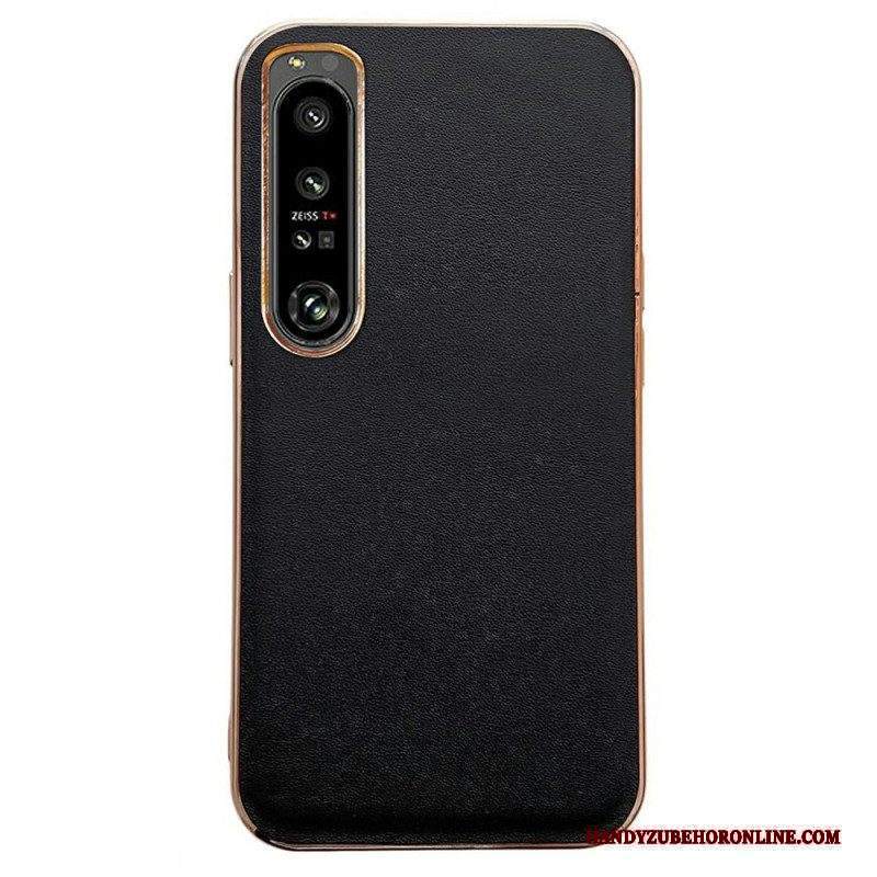 Cover Sony Xperia 1 IV Colore Vera Pelle