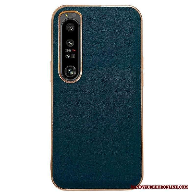 Cover Sony Xperia 1 IV Colore Vera Pelle