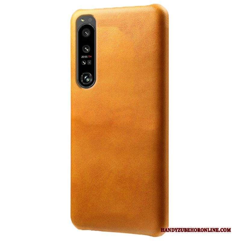 Cover Sony Xperia 1 IV Effetto Pelle