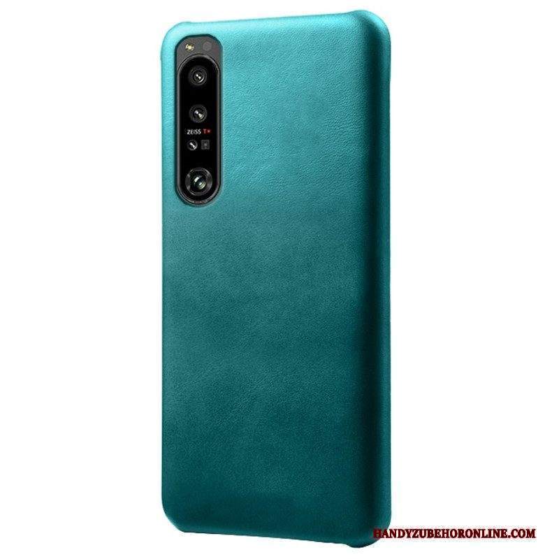 Cover Sony Xperia 1 IV Effetto Pelle