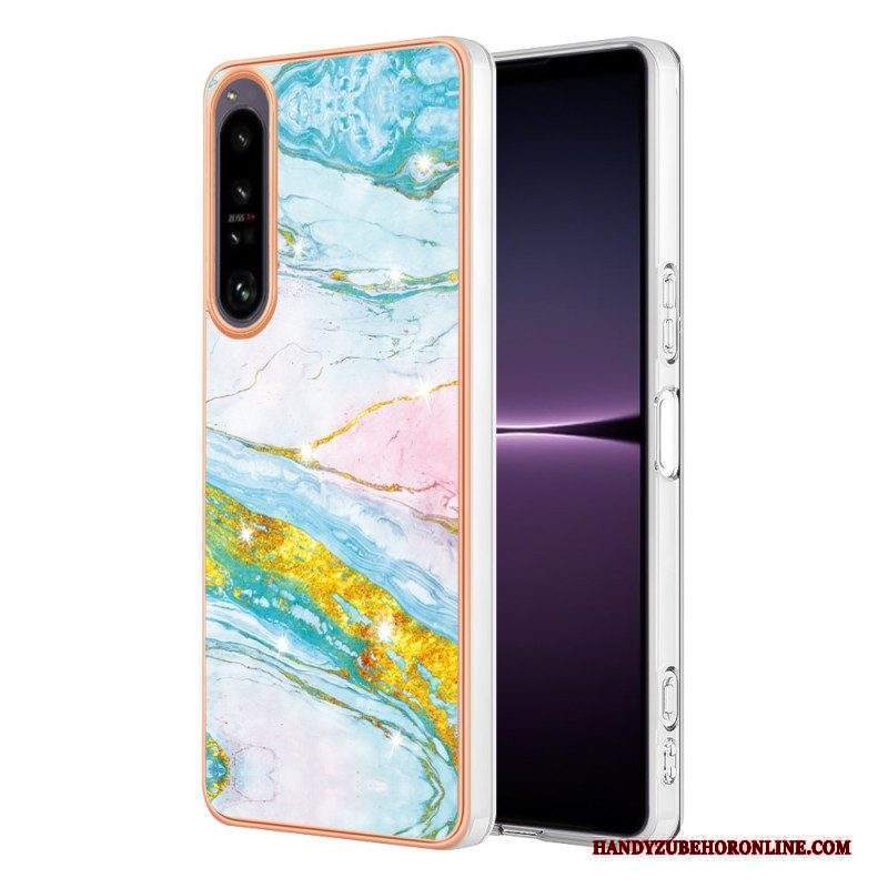 Cover Sony Xperia 1 IV Marmo Colorato