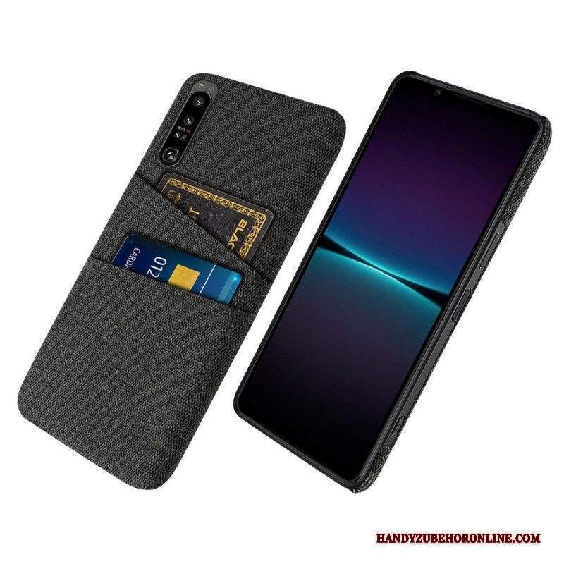 Cover Sony Xperia 1 IV Panno Porta Carte