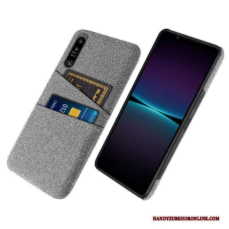 Cover Sony Xperia 1 IV Panno Porta Carte