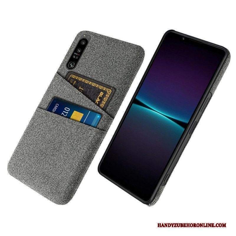 Cover Sony Xperia 1 IV Panno Porta Carte