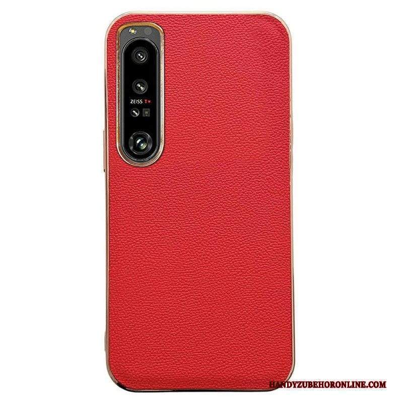 Cover Sony Xperia 1 IV Pelle Vera