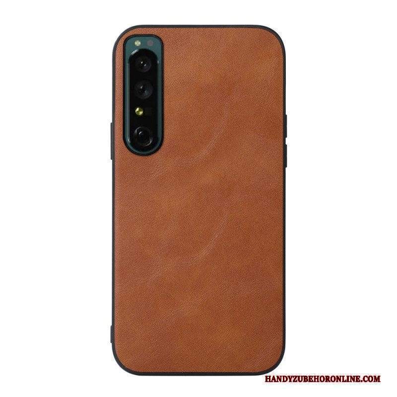 Cover Sony Xperia 1 IV Stile In Pelle