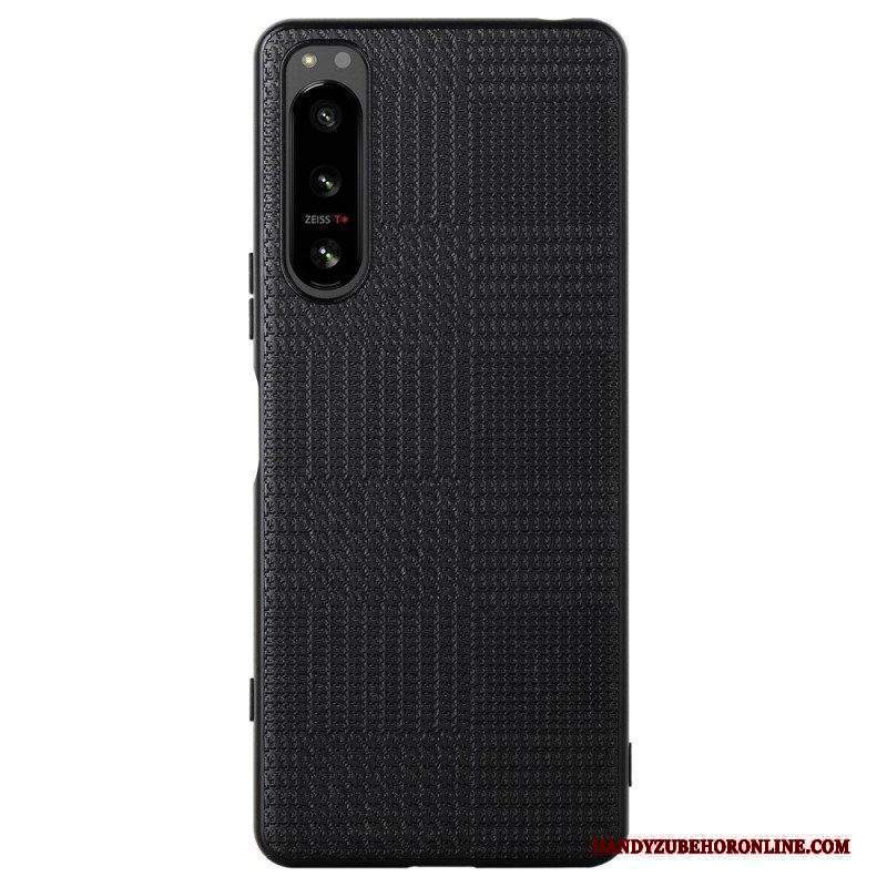 Cover Sony Xperia 1 IV Stile Tessuto Vili