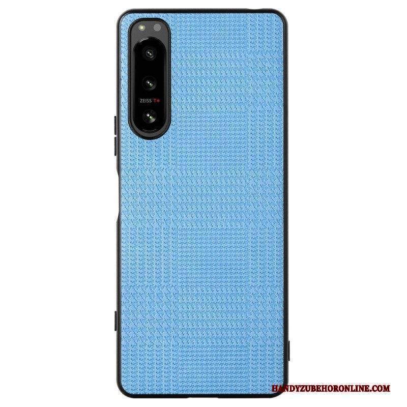 Cover Sony Xperia 1 IV Stile Tessuto Vili