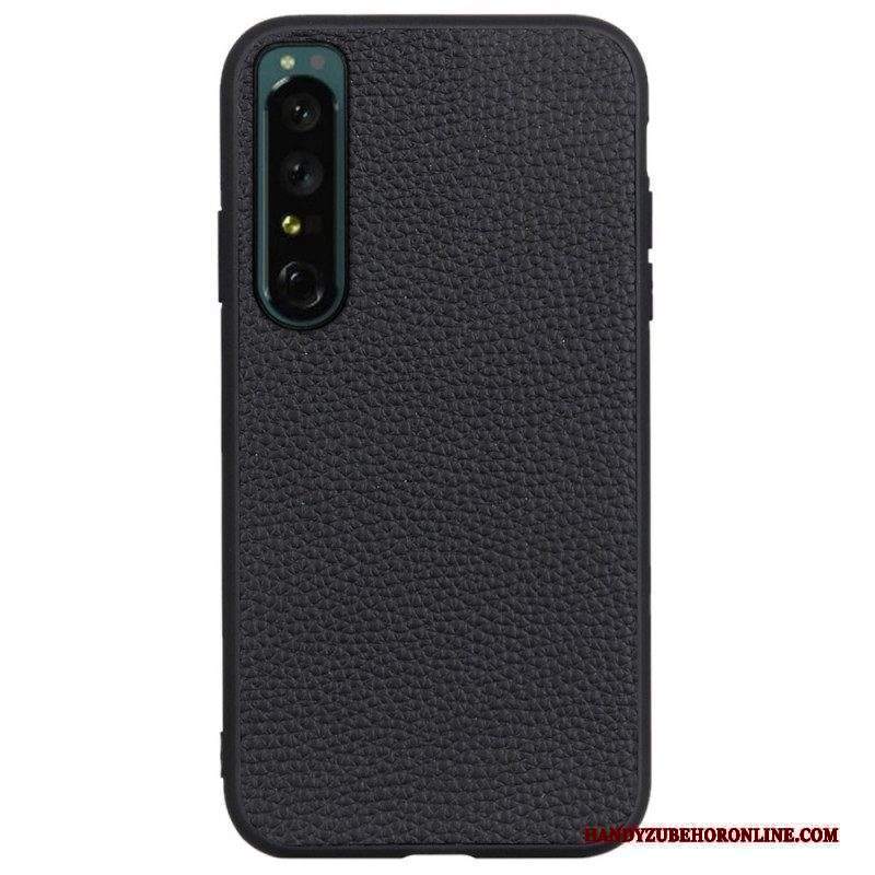 Cover Sony Xperia 1 IV Vera Pelle Ibrida