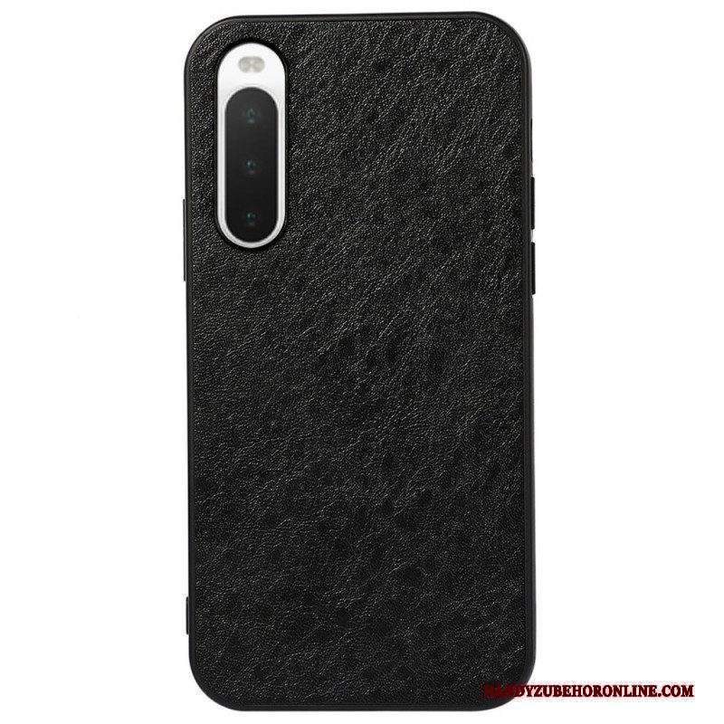 Cover Sony Xperia 10 IV Effetto Pelle