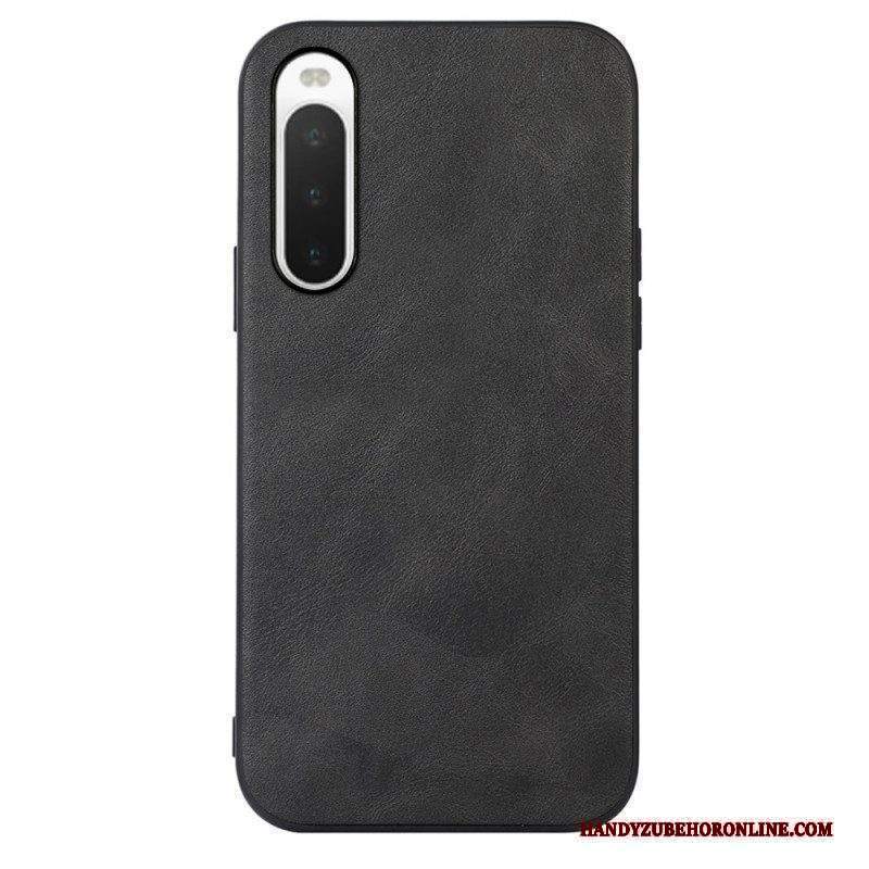 Cover Sony Xperia 10 IV Elegante Stile In Pelle